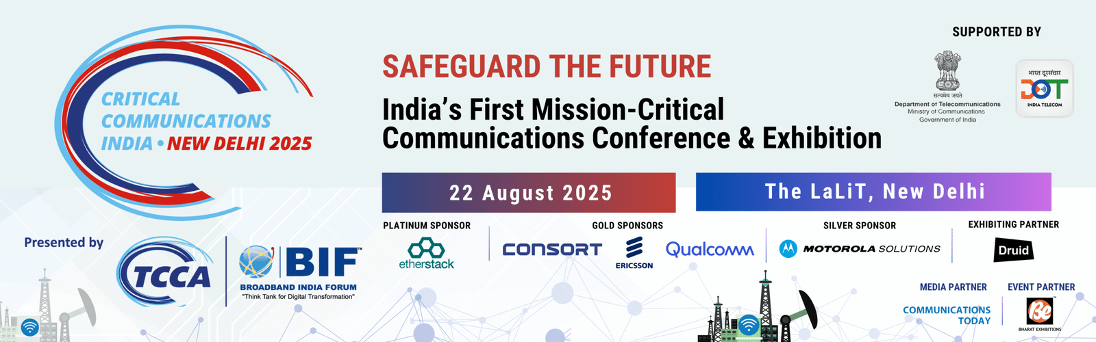Critical Communications India: New Delhi 22 August 2025