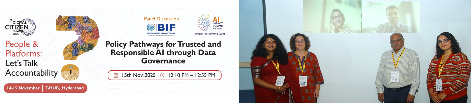 Banner of Digital Citizen Summit 2025, themed ‘People & Platforms: Let’s Talk Accountability’ 