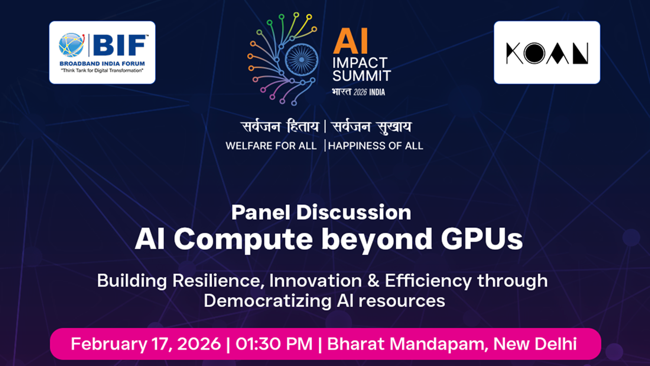 Panel discussion on "AI Compute beyond GPU's"
