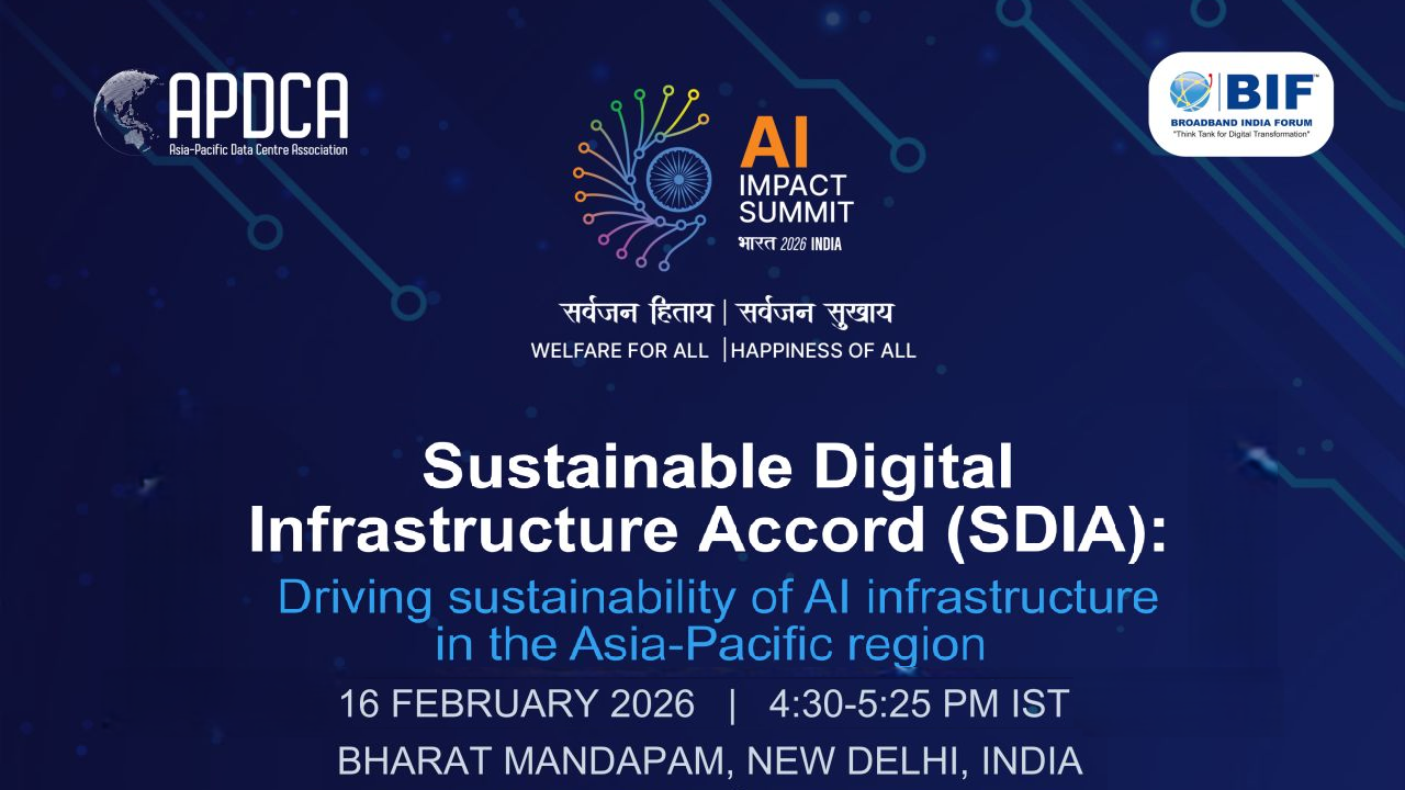 Panel discussion on "Sustainable Digital Infrastructure Accord (SDIA)