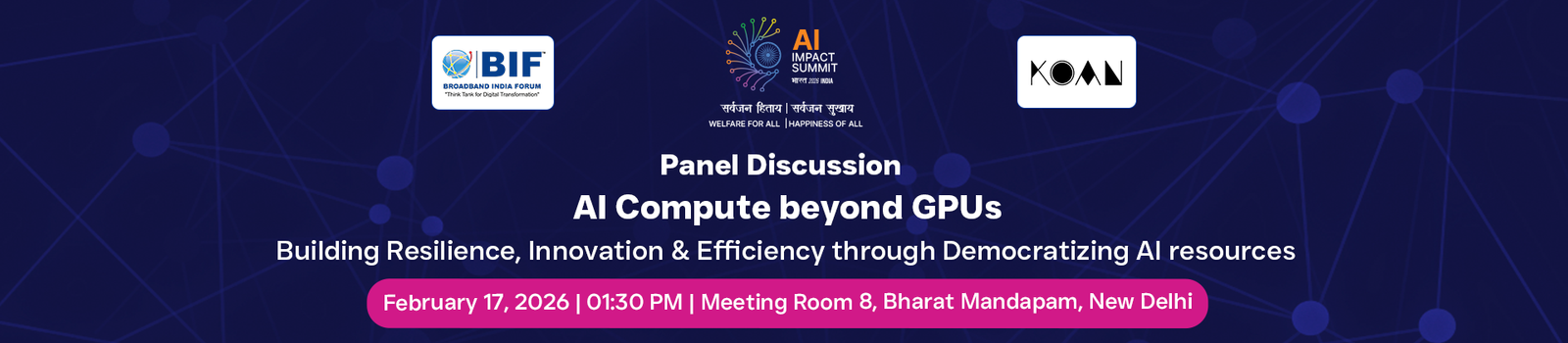 Panel discussion on "AI Compute beyond GPU's"